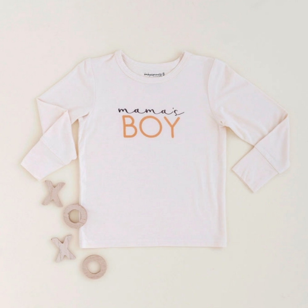 Babysprouts Bamboo Mama's Boy Long Sleeve Shirt